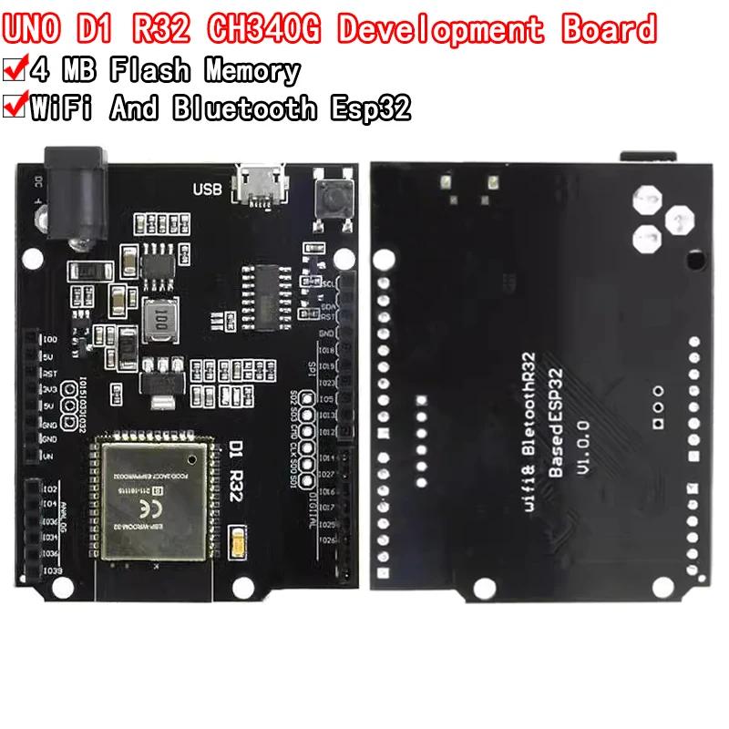 Arduino  , Wemos D1 ESP32 ESP-32   4MB ÷ UNO D1 R32   CH340 CH340G
